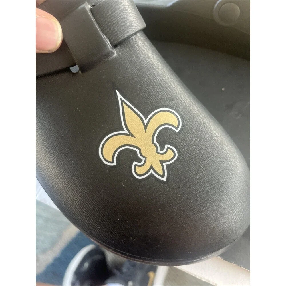 Foco Clogs New Orleans Saints Size 11/12 Men’s 13/14 Women